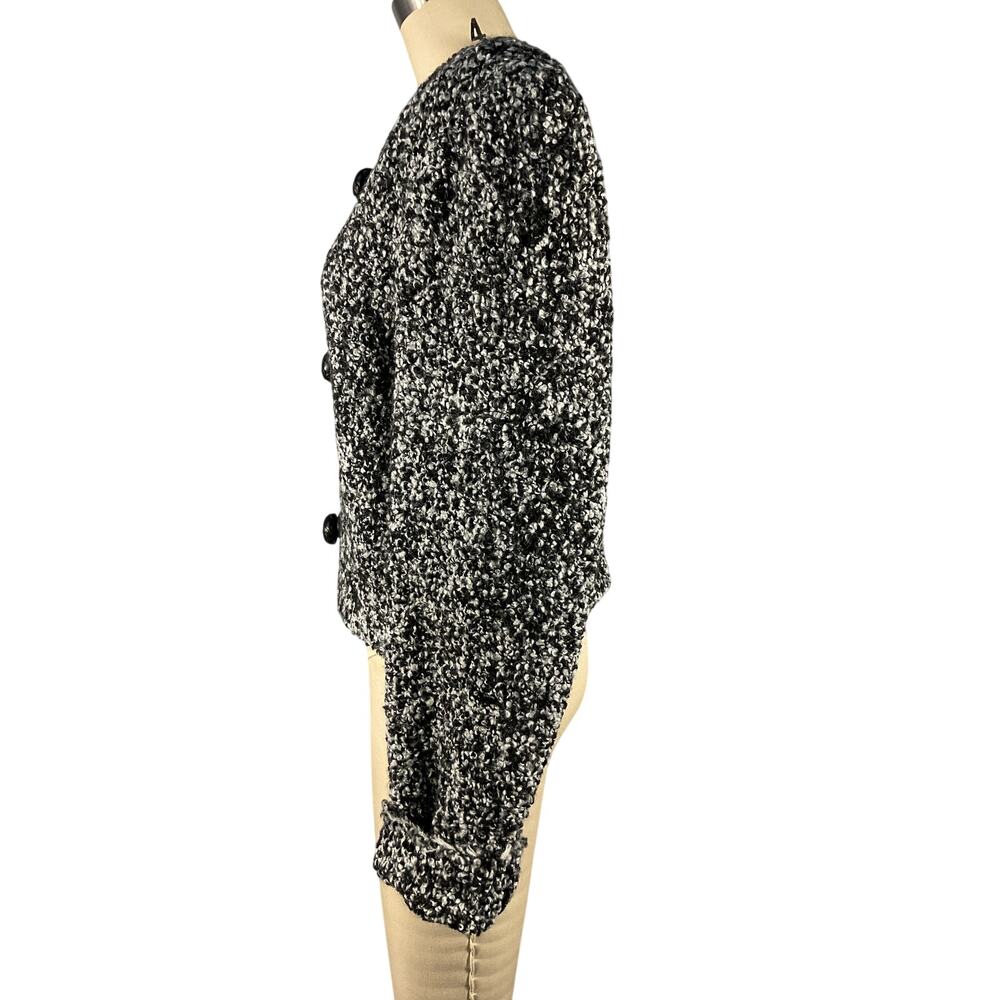 Isabel Marant Textured Black Gradilia Jacket Size 44 EU / US 12 - Picture 4 of 6